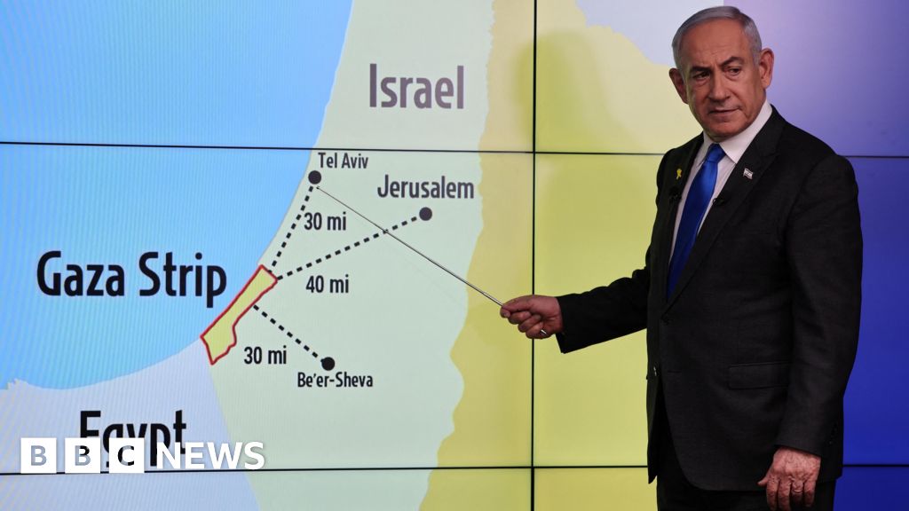 Netanyahu doubles down on control of Gaza's border with Egypt