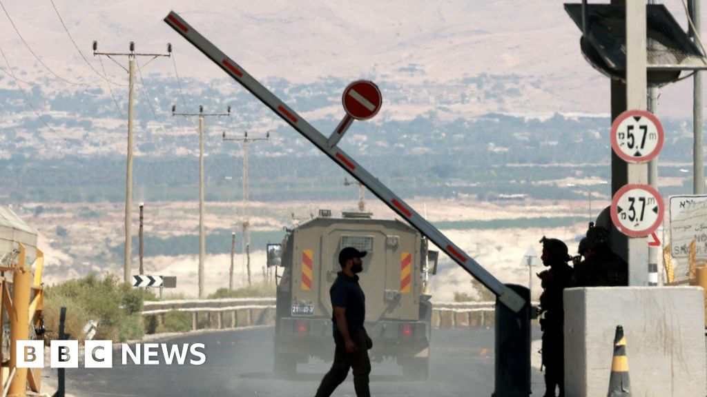 Three killed in attack at West Bank-Jordan border, Israel says